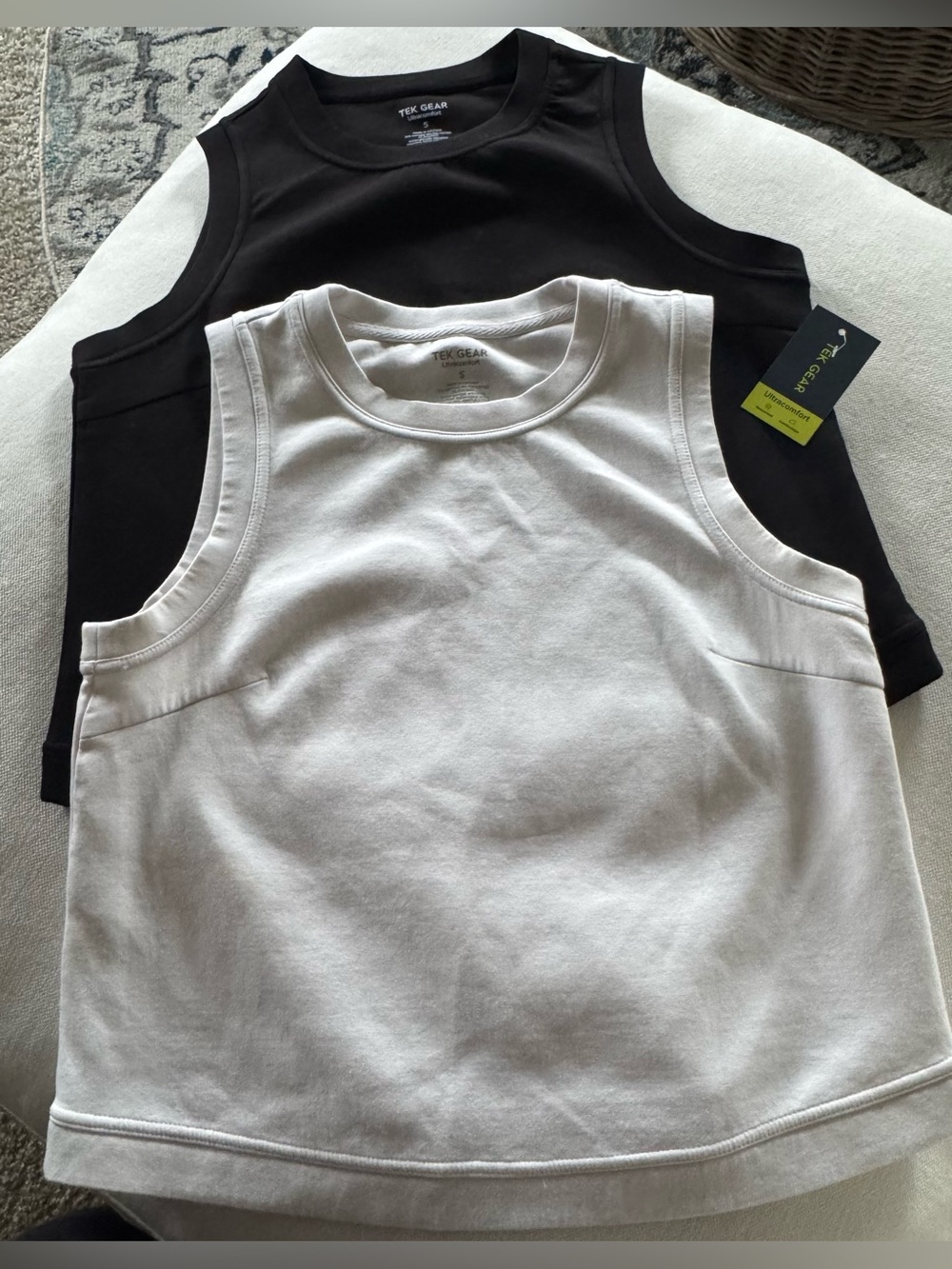 Black & White Tank Top Set